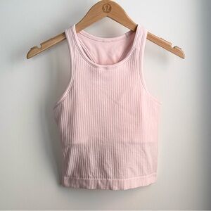 lululemon ebb to street cropped tank